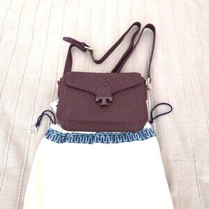 Brand new burgundy Tory Burch crossbody bag
